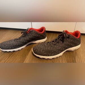 Women's Inov Ropetec Gray With Red Lined Sneakers